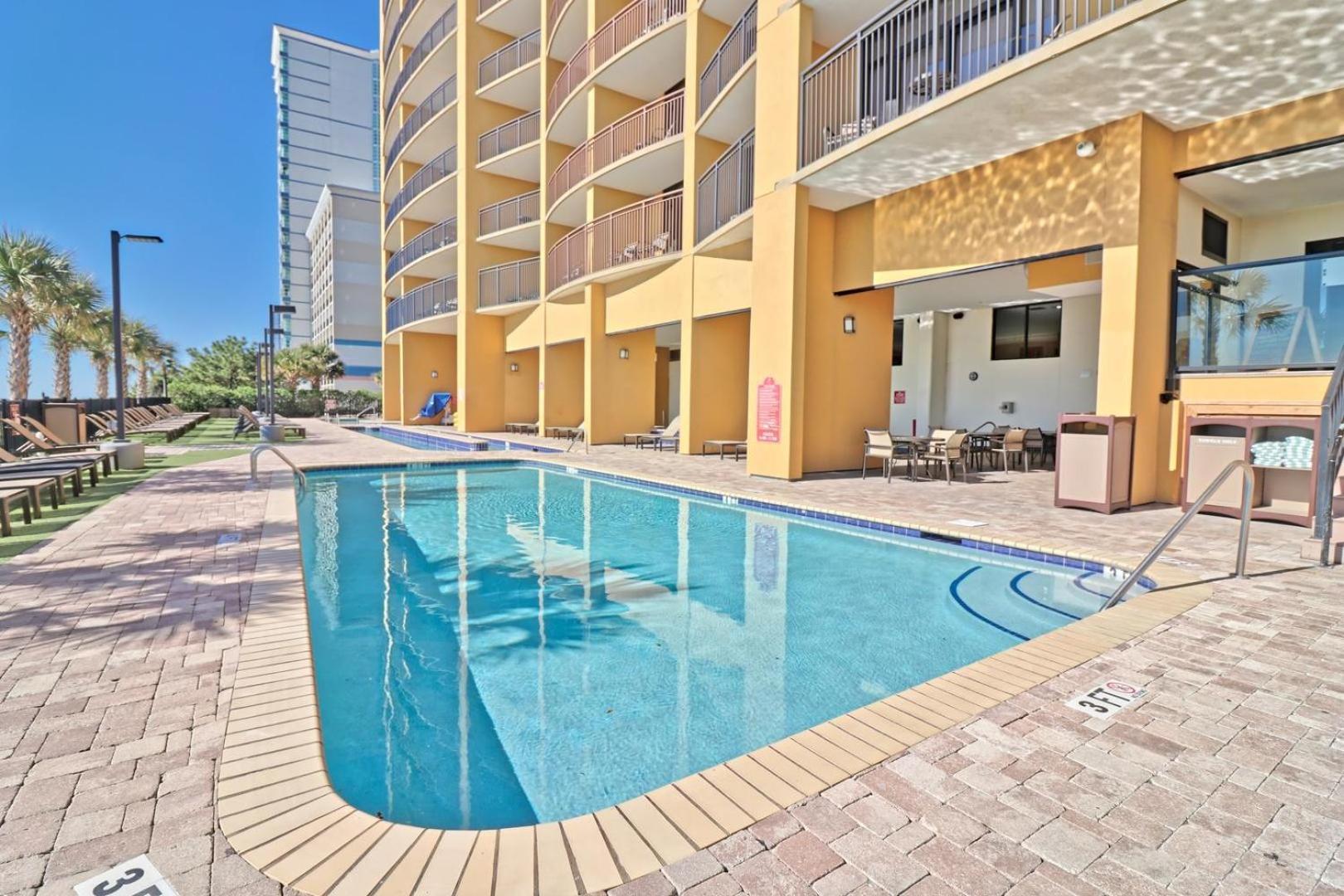 Beautiful Warm Ocean View Beach Condo With Pool Myrtle Beach Exterior photo